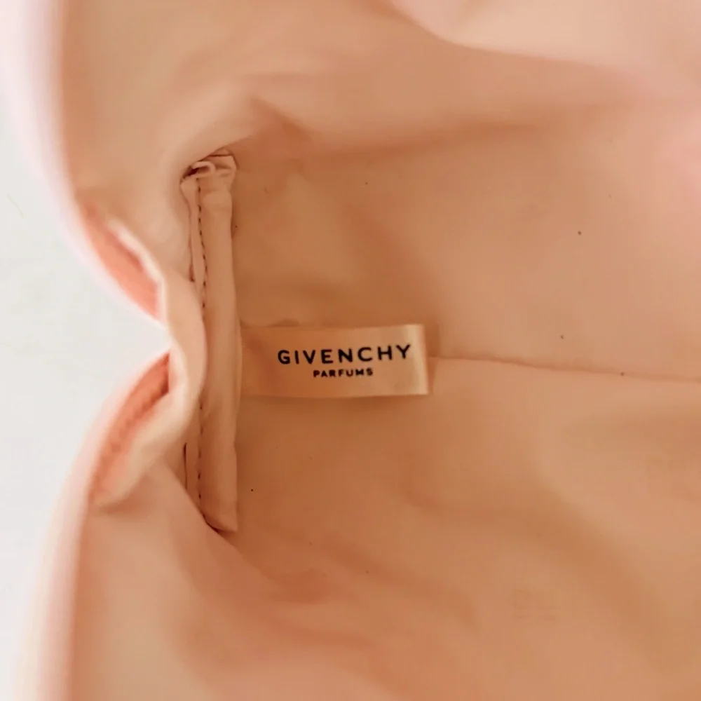 Givenchy Parfum‎ Pink Dome Cosmetic Bag with Embossed Logo